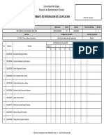 Formato de Integración