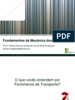 Módulo 1 - Fundamentos Da Mecânica Dos Fluidos