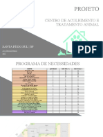 Apresentação TFG - Arquitetura - Centro de Acolhimento e Tratamento Animal