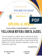 Diploma RECONOCIMIENTO