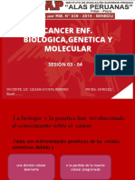 Sesion 3 y 4 Cancer Genetico Molecular