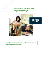 Diseñando Rùbricas de Evaluaciòn