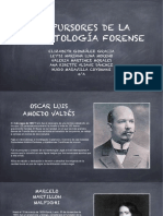 Precursores de la Estomatología Forense