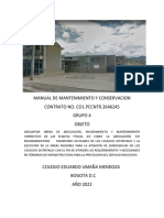 Manual de Mantenimiento