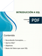 Introducción a SQL