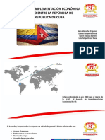 Acuerdo Colombia-Cuba ACE49 profundizado