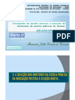 Concepção de gestão escolar e eleição de diretores escola pública do Paraná_PARTE 2