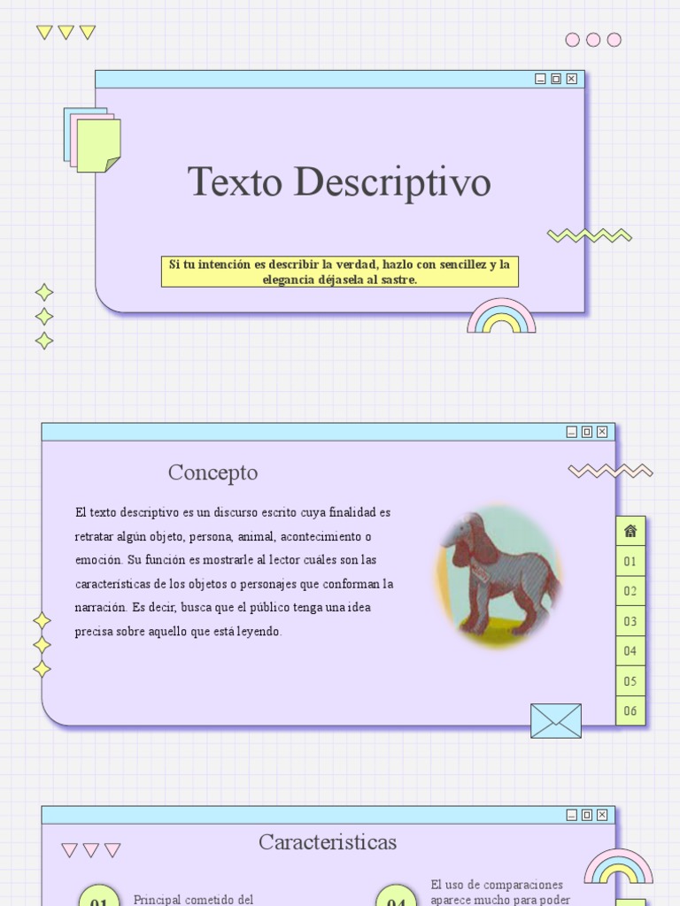Ejemplos de Textos Descriptivos para Niños | PDF | Asunto (gramática ...