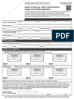 MV Prestige Tag Request Form MV9B 0