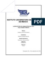 Instituto Universitario Del Centro de México: Licenciatura en Administración 1021 Grupo Sabatino Matutino