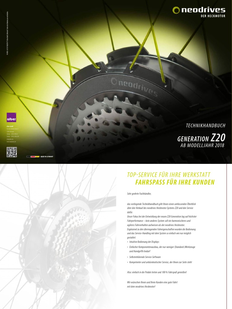Neodrive Z20 v2018 Tech-Manual | PDF