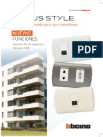 Catálogo A4 Modus Style Nuevas Funciones Bticino