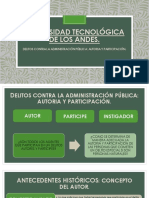 Autoria y Participación Diapositivas