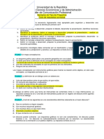 Presentación académica: Guía de respuestas correctas