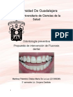 Prevención de la fluorosis dental