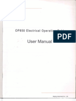 Manual User Aeonmed Op 850