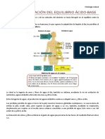 Regulación del equilibrio ácido-base y hormonas implicadas