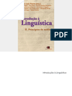 Introdução À Linguística II Princípios de Análise by José Luiz Fiorin