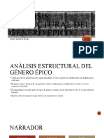 Análisis Estructural Del Género Épico