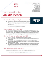 International Student Guide to I-20 Application Process