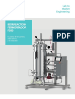 Biorreactor/ Fermentador F300: Lab To Market Engineering