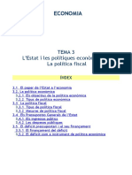 TEMA 3 Lestat I Les Politiques Economiques La PF