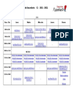 Horario 2B