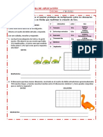 M-F2-Resuelve Problemas de Multiplicación Sobre Los Dinosaurios Encontrados en Fósiles Que Reafirman La Creación de Dios.