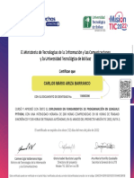 Diplomado Fundamentos Python