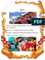DPCC - Provincias de Cajamarca