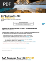 SAP Business One 10 TopResolutions