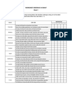 Worksheet Observasi 34 Bakat