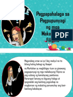 Pagpapahalaga Sa Pagpupunyagi NG Mga Makabayang Filipino