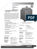 Day Tanks - Model DT Cutsheet