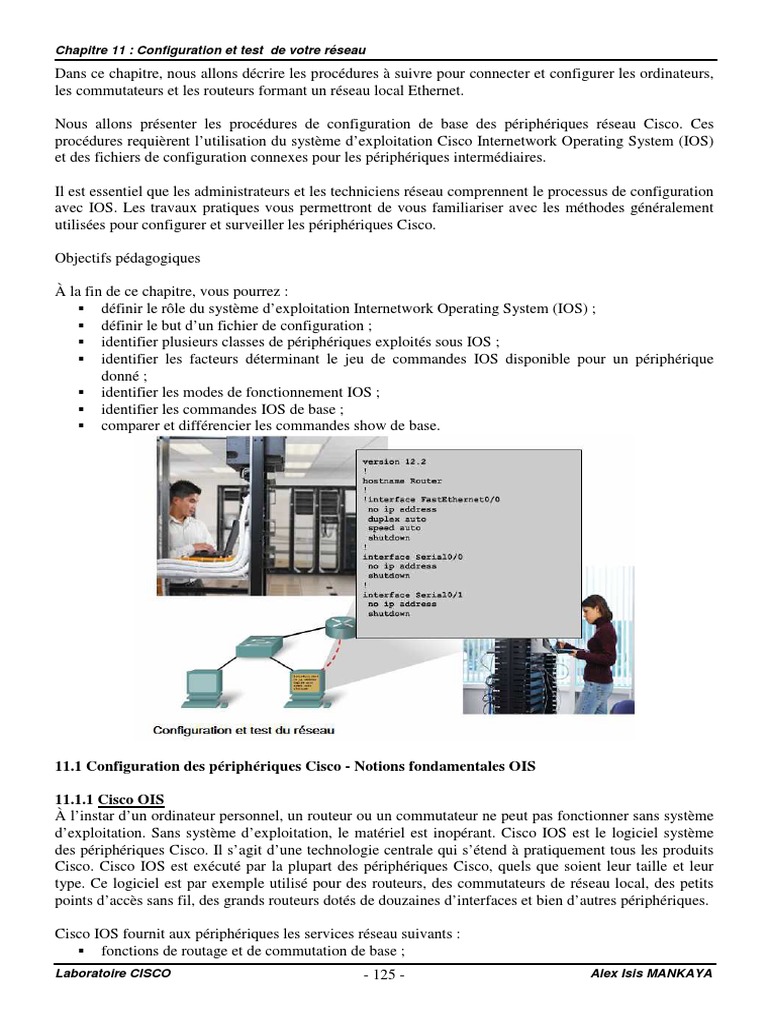 Chapitre 11 Configuration Et Test de Votre Réseau | PDF | Enveloppe de ...