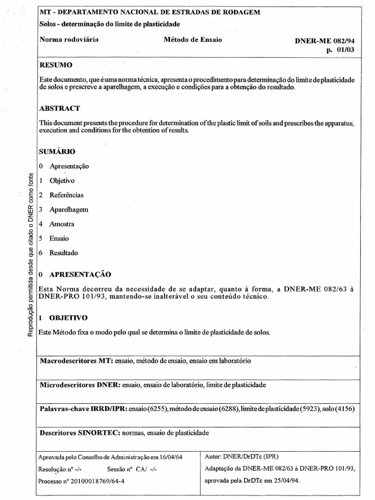 Dner me 082 94 1 pdf solo natureza