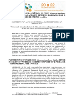 PARTIÇÃO DE LIPASE DA AMÊNDOA DO PEQUI (Caryocar Brasiliense Camb.) EM SISTEMAS AQUOSOS BIFÁSICOS FORMADOS POR 2-PROPANOL + SULFATO DE AMÔNIO + ÁGUA.