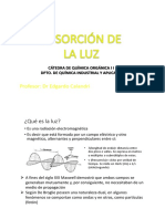 7.absorción de La Luz