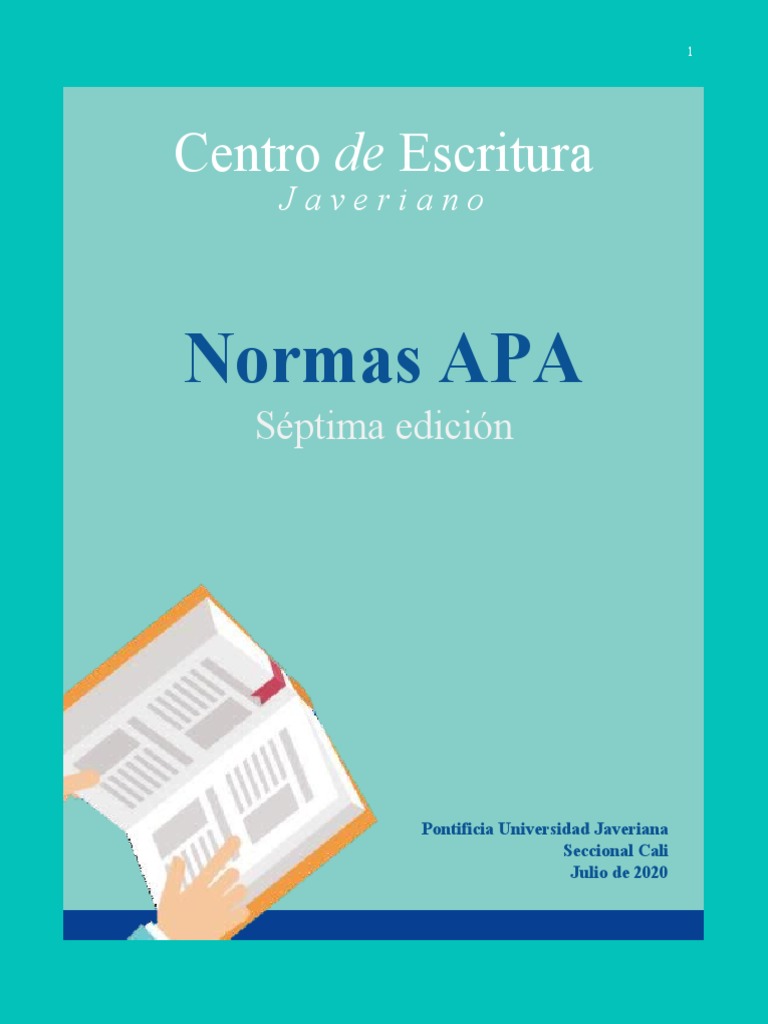 Apa Séptima Edición | PDF | Bibliografía | Publicación