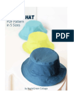 BUCKET Hat Pattern