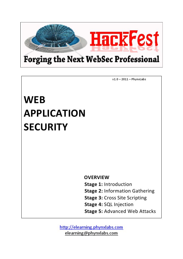 WEB Application Security | PDF