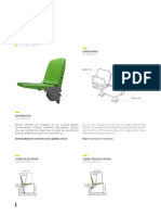 Asiento Abatible Tip-Up Seat: Extremadamente Resistente Al Uso Público Severo