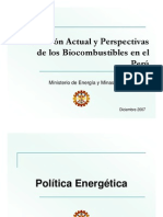 Bio Combustibles Peru