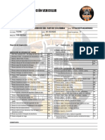 Formato de Inspección Vehicular: Alquileres Técnicos Del Sur de Colombia 1FVACXDT4ADAR6063