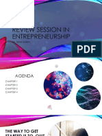 Review Session in Entrepreneurship