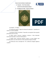 Evolução das Constituições Brasileiras