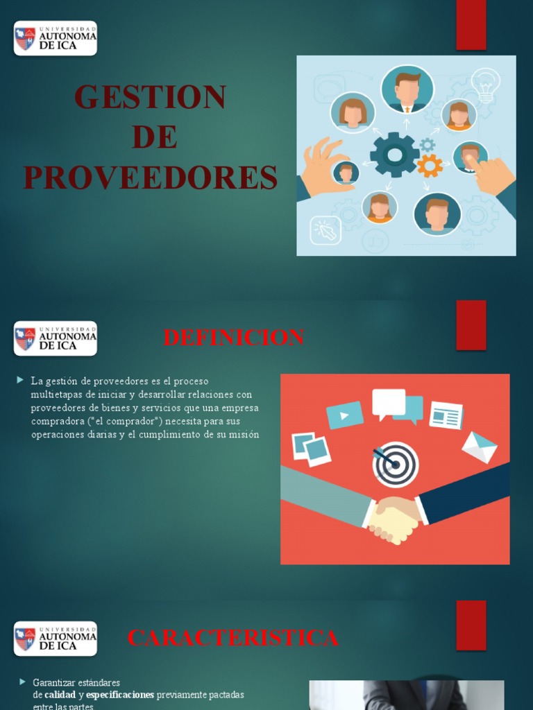 Gestión Efectiva de Proveedores Empresariales | PDF | Calidad ...