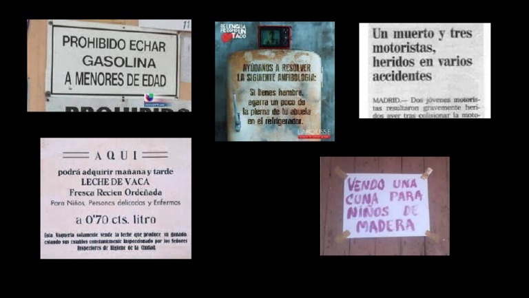 Ejemplos de Anfibologias PDF