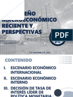 Desempeño Macroeconomico BANGUAT Septiembre 2022