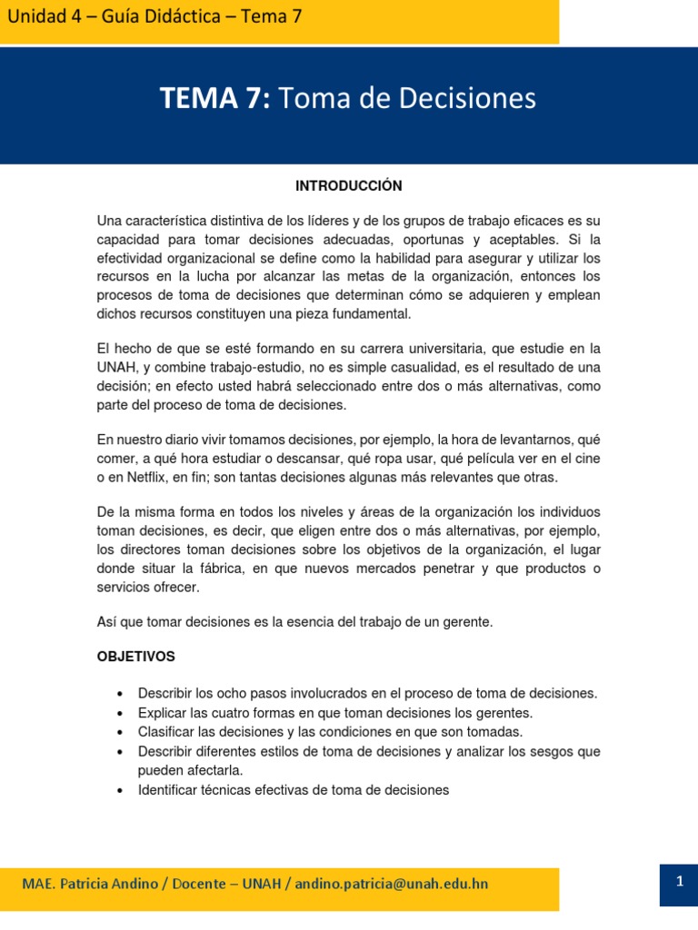 Proceso De Toma De Decisiones En 7 Pasos 7 Pasos Para Tomar Decisiones